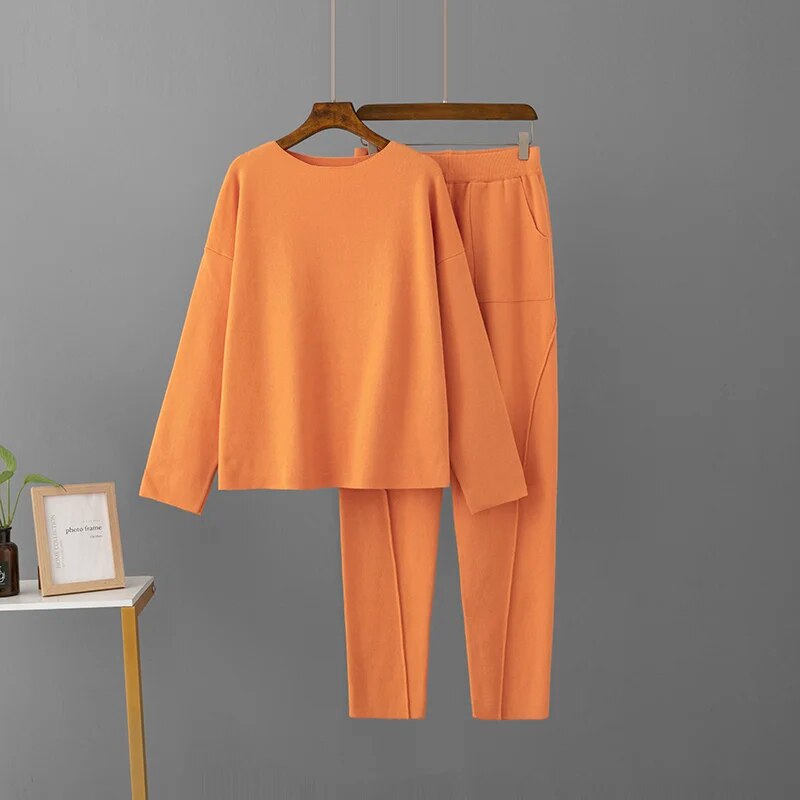 Evelyn™ - 2 Piece Knitted Tracksuit