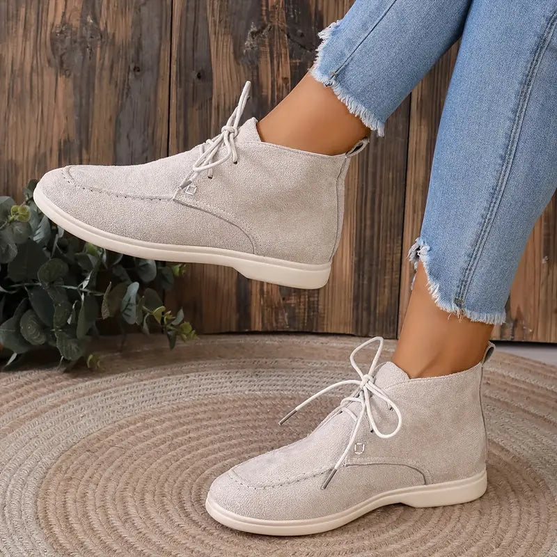 Élégantes bottes plates pour femmes Beau