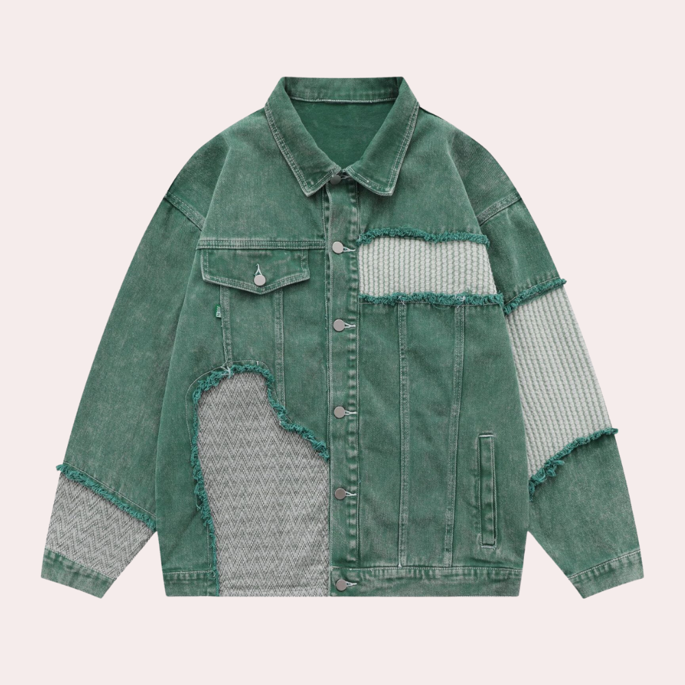 MODERN NEUTRAL DENIM JACKET