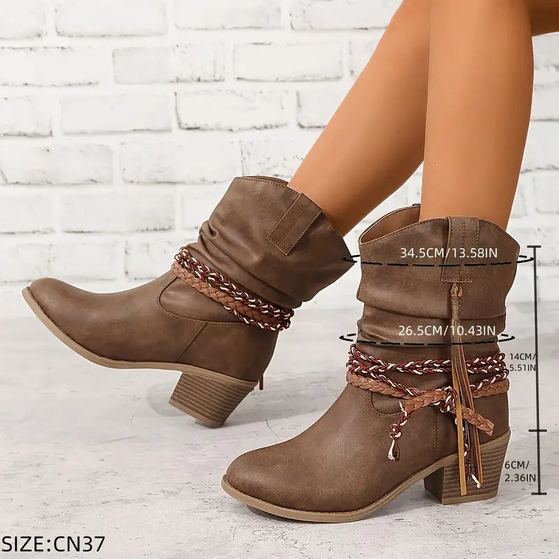 Martha - Stylish cowboy boots for women with a western flair