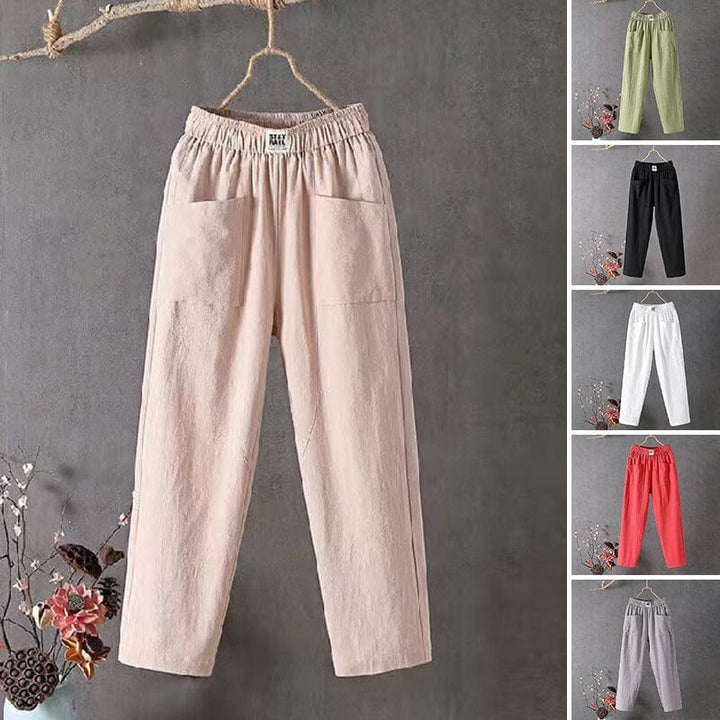 Emma™ - Cotton Linen Pants