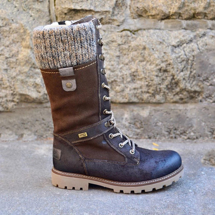 Dorcas - Elegant high-cut women's boots for a sophisticated look