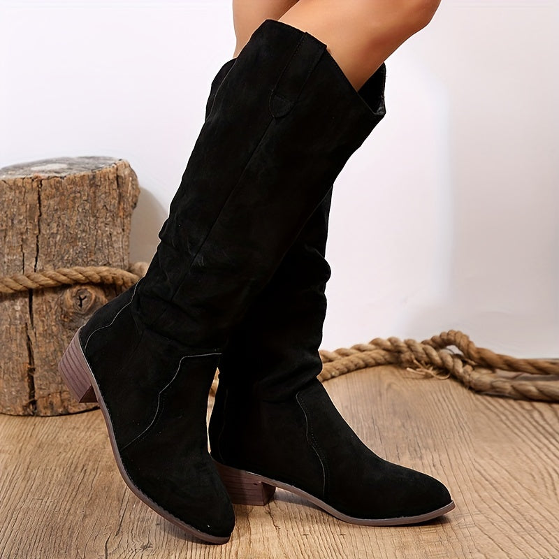 Zoe™ - Women's Long Tube Boots