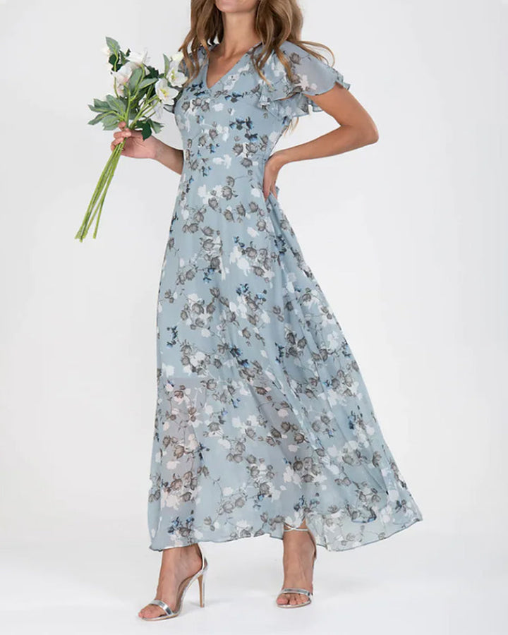 Victoria™ - Chic Floral Dress