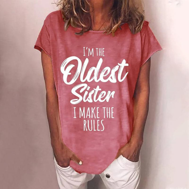 Myra - Stylish and Comfortable Summer T-shirt with Trendy Print for Women