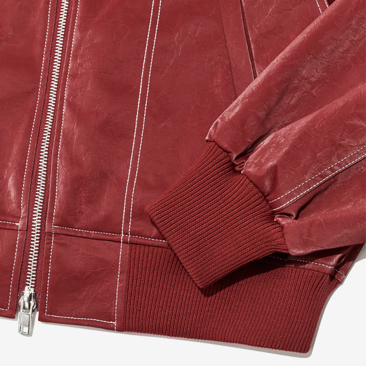 Ruby™️ - Oversized Leather Jacket