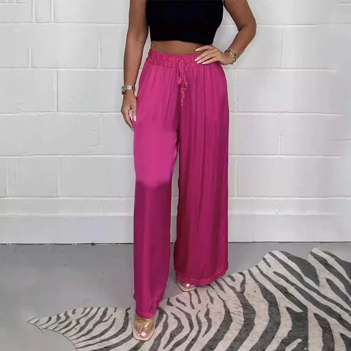 Edna - Comfortable Trousers with Elastic Waistband for Optimal Fit
