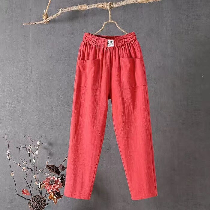 Emma™ - Cotton Linen Pants