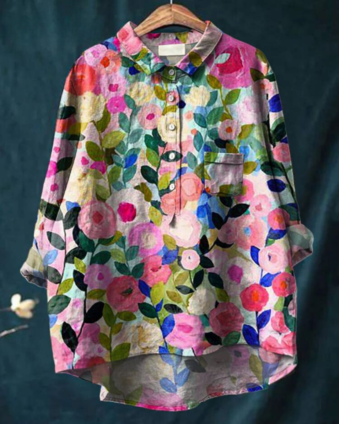 Livia™ - Elegant Floral Blouse