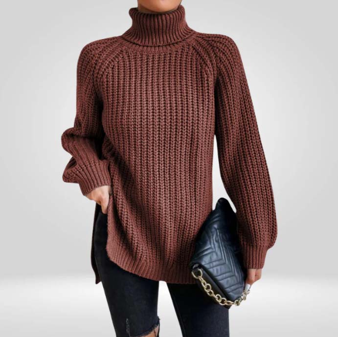 Lucy™ - Fashionable Turtleneck Top