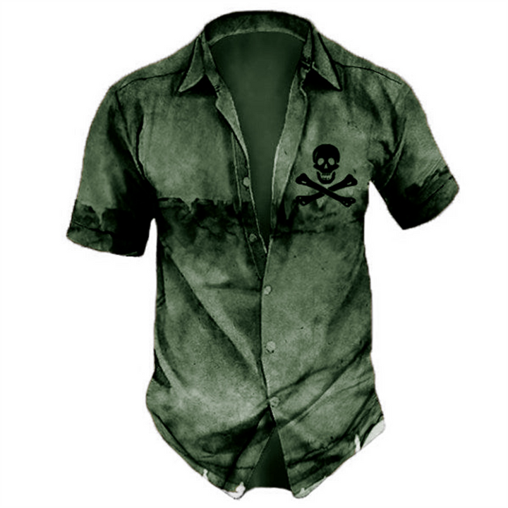 Mason™ - Hawaiian Skull T-Shirt