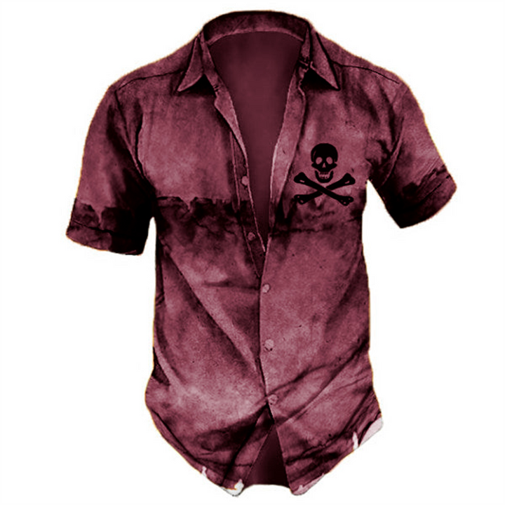 Mason™ - Hawaiian Skull T-Shirt
