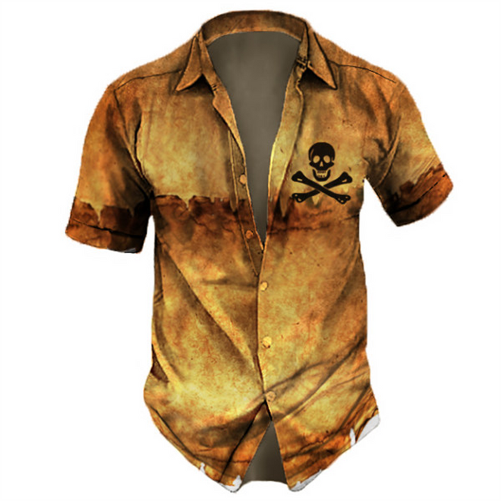 Mason™ - Hawaiian Skull T-Shirt