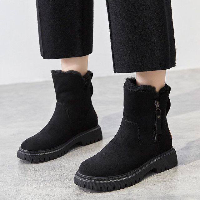 Gabriela - Stylish and Warm Women's Boots with Practical Zipper