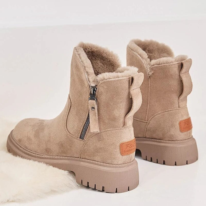 Gabriela - Stylish and Warm Women's Boots with Practical Zipper