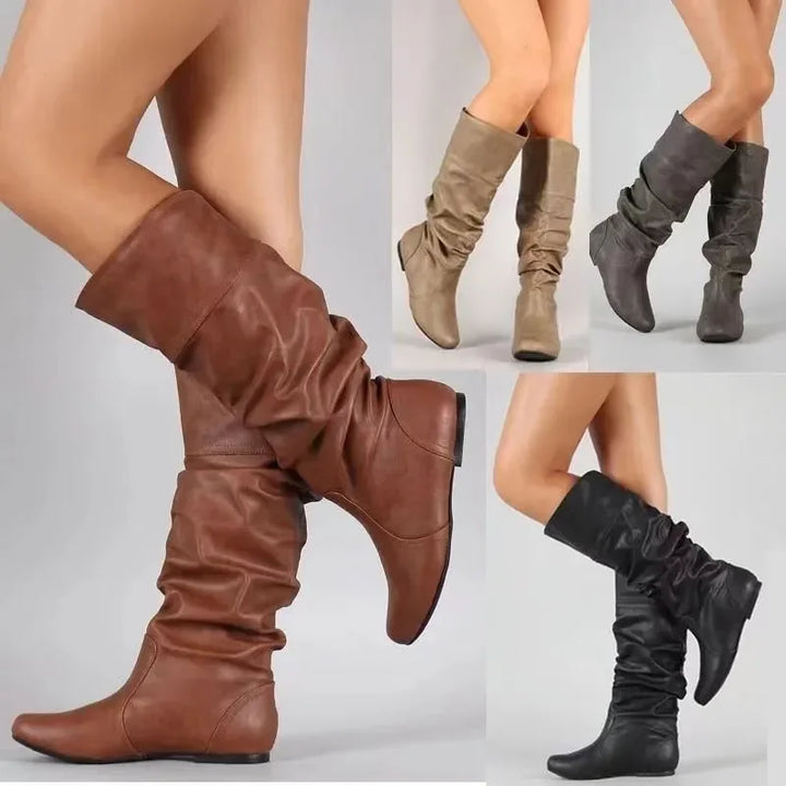 Scarlett™ - Cowboy Mid-Calf Boots