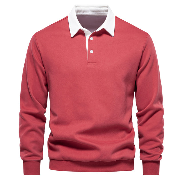 Liam™ - Polo Neck Sweatshirts