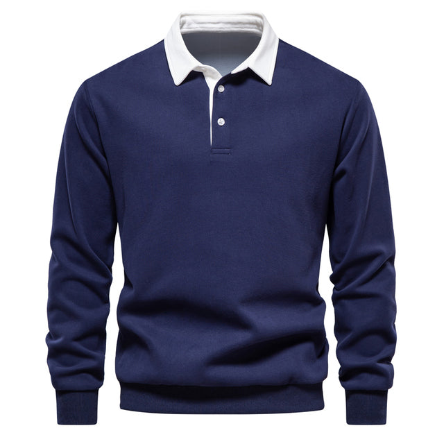 Liam™ - Polo Neck Sweatshirts