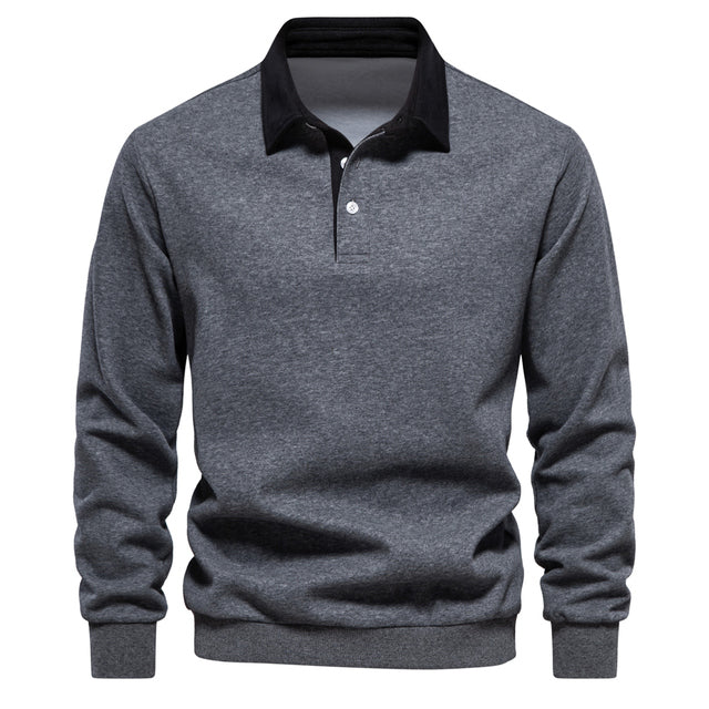 Liam™ - Polo Neck Sweatshirts