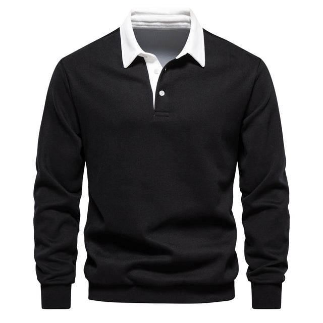 Liam™ - Polo Neck Sweatshirts