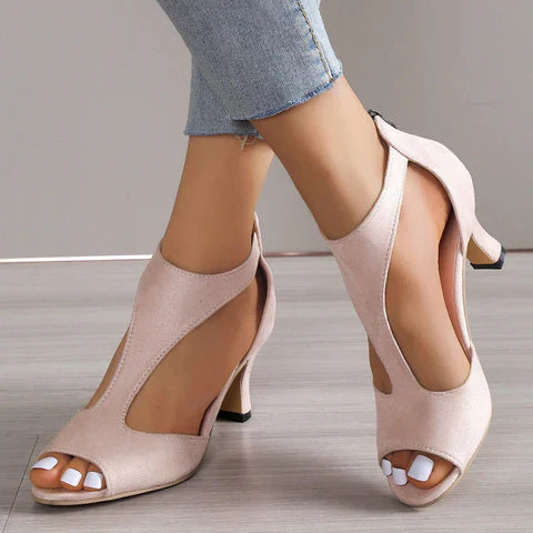 Emmeline - Stylish Orthopaedic Sandals with Raised Heels