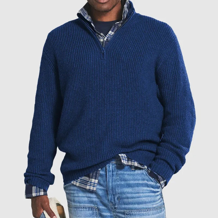 Joel™ - Classic Zip Collar Sweater