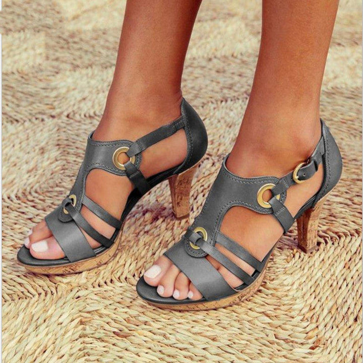 Livia™ - Comfortable high heel sandals