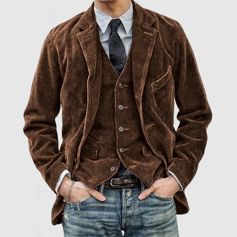 James™ - Corduroy Suit Jacket