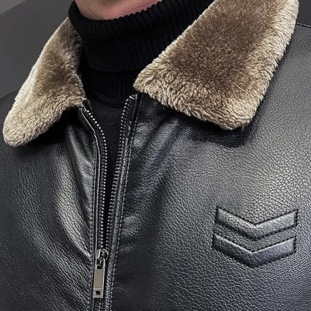 Bryan - Stylish Plush Jacket for the Modern Man