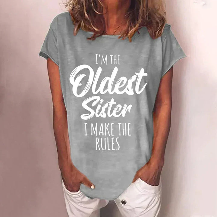 Myra - Stylish and Comfortable Summer T-shirt with Trendy Print for Women