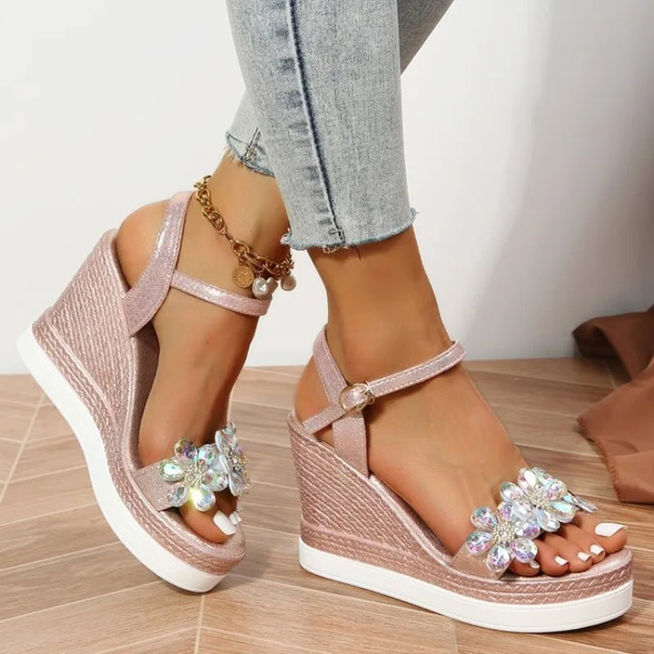 Billie - Women's sandals with trendy wedge heel for summer