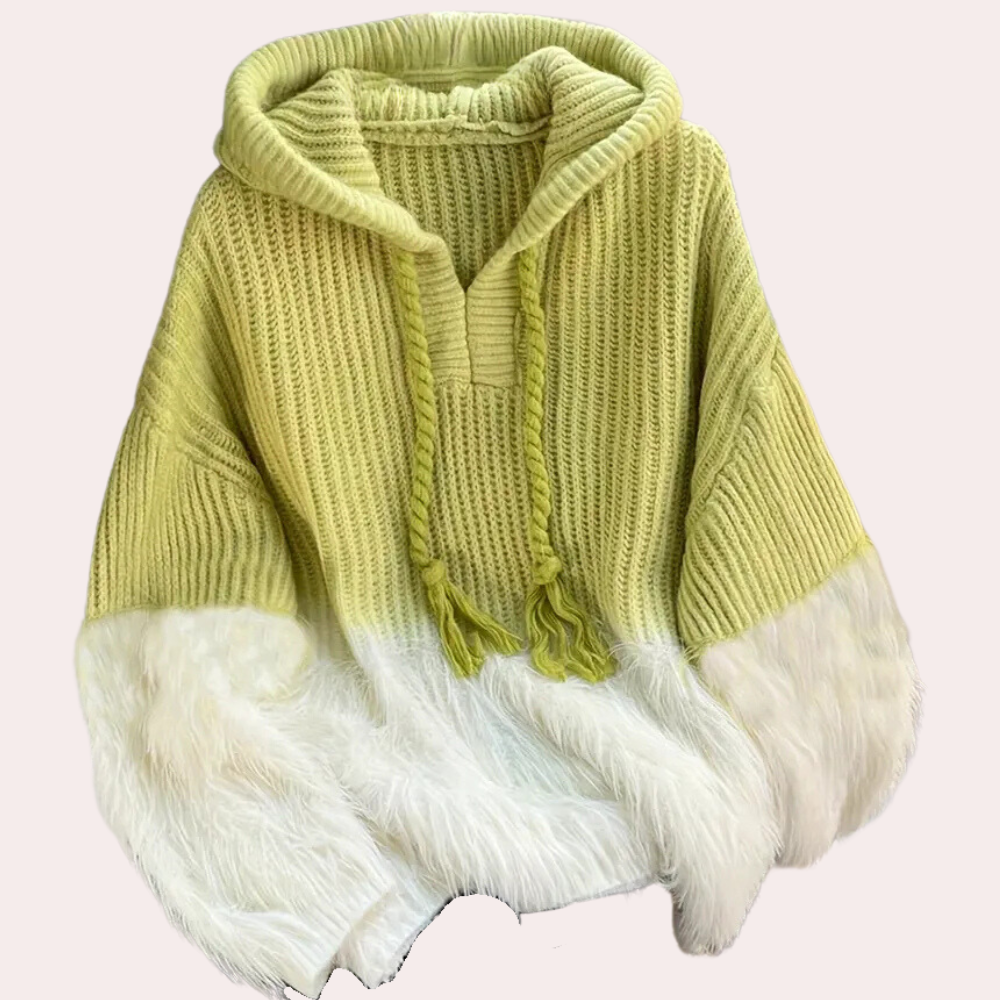 CYRENA - Stylish Coloured Knitted Sweater for Ladies
