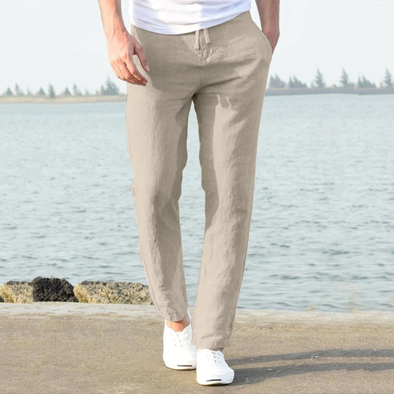 Eric - Men's Casual Linen Pants