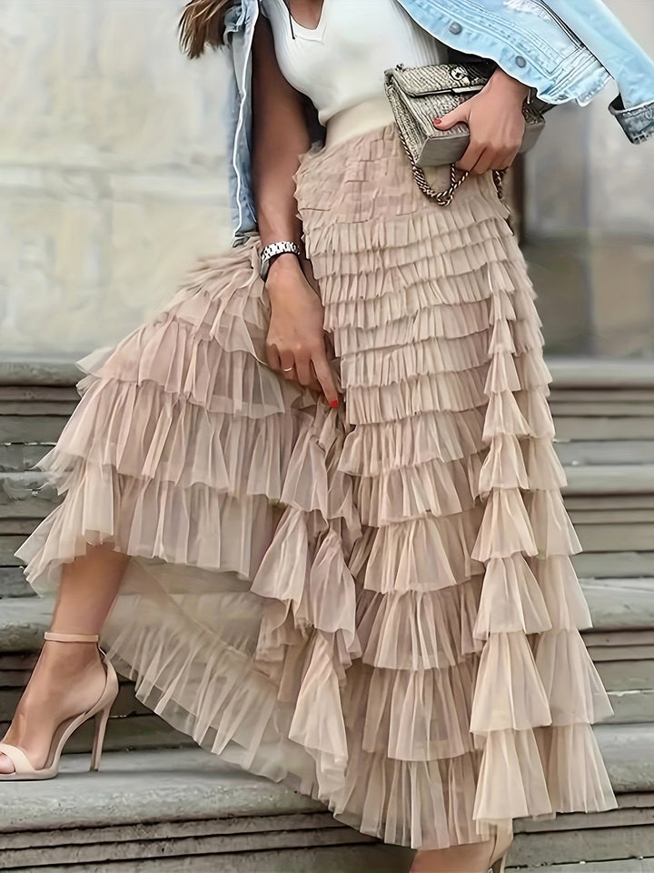 Quirinne - Stylish Tulle Skirt