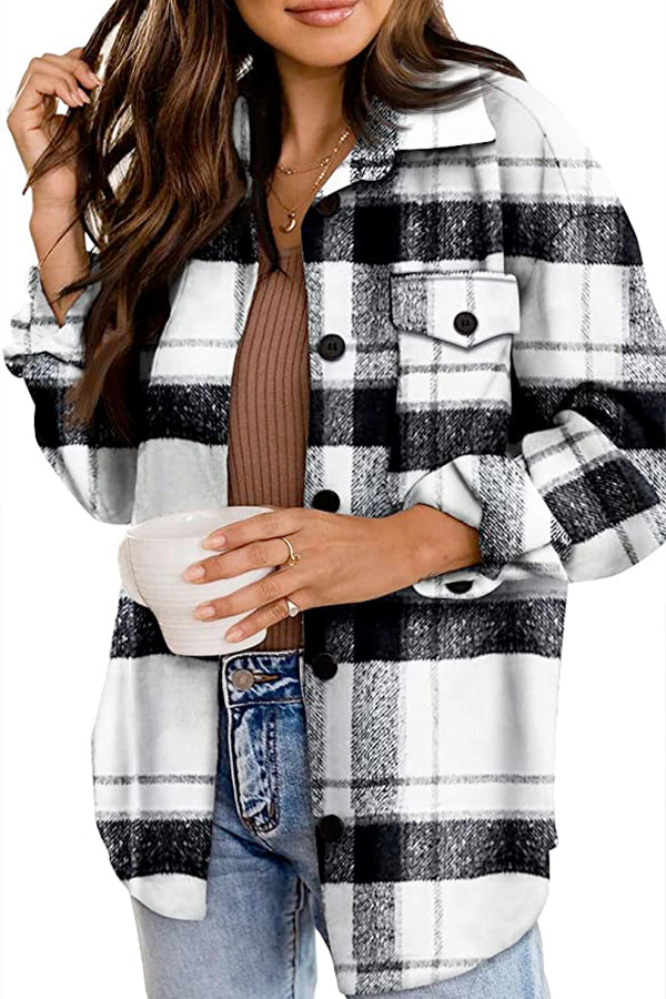 Bella™ Long Sleeve Plaid Flannel