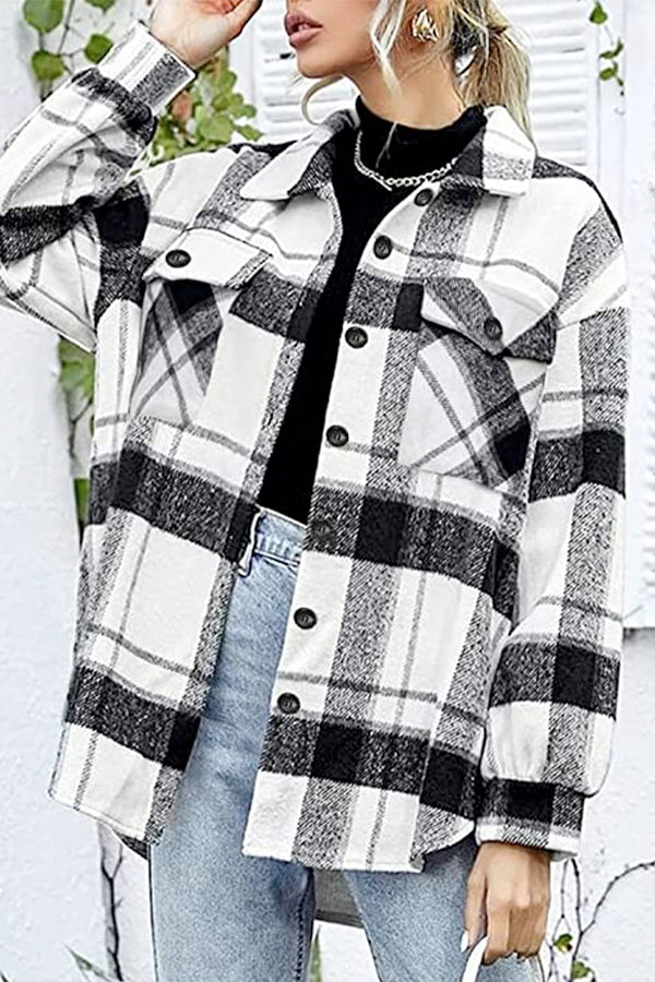 Bella™ Long Sleeve Plaid Flannel