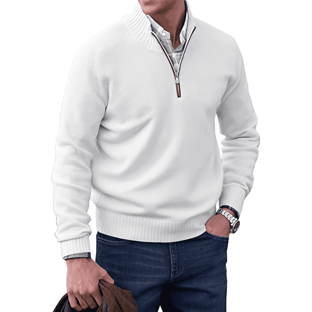 Luke™ - Polished Zip-Up Sweater