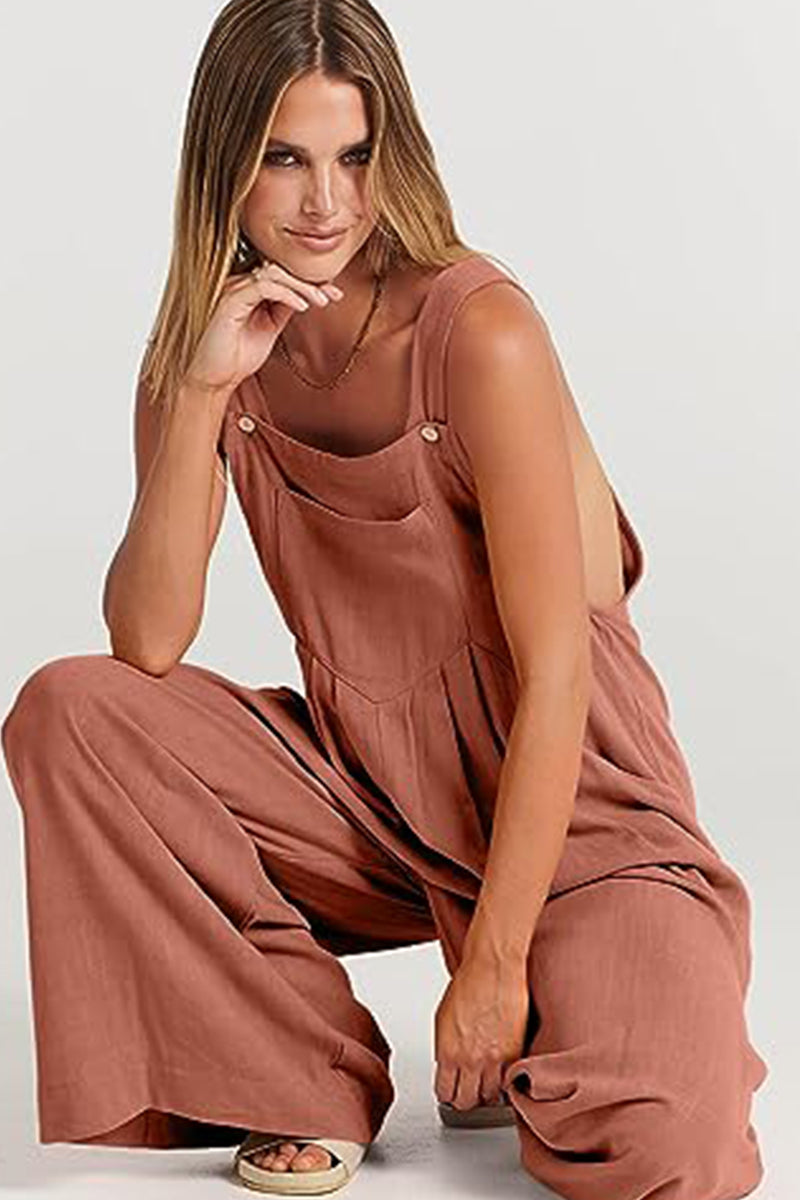 Bella™ - Wide Leg Overalls