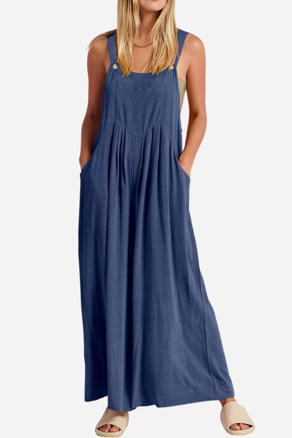 Bella™ - Wide Leg Overalls