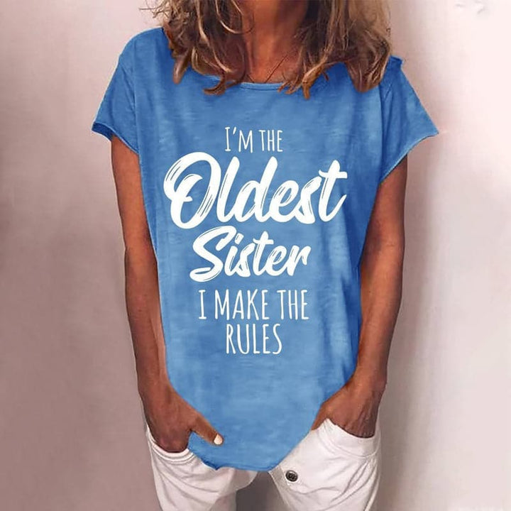 Myra - Stylish and Comfortable Summer T-shirt with Trendy Print for Women