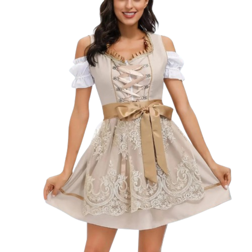 Fleurine - Festive Oktoberfest Embroidered Costume