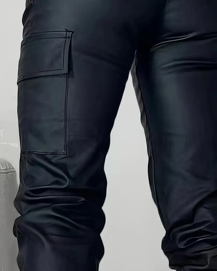 Matilda™ - Leather Cargo Pants