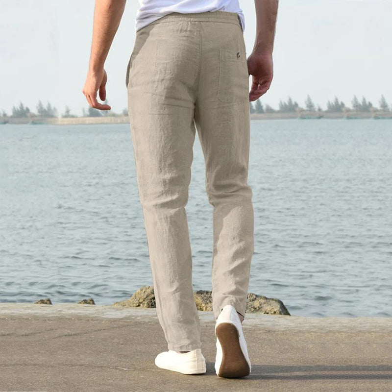 Eric - Men's Casual Linen Pants