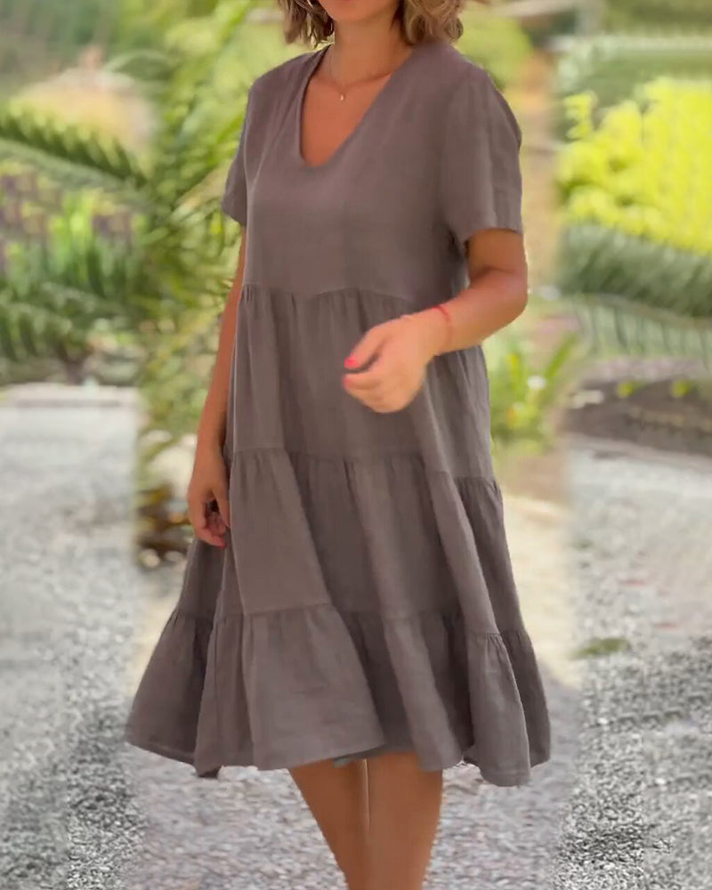 Elsie™ - Elegant Cotton Summer Dress