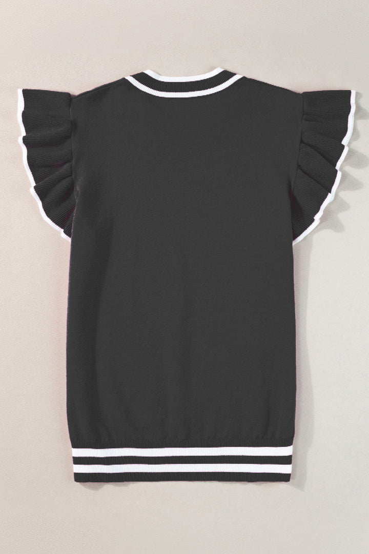 Lana - Fashionable Ribbed Round Neck Sweater for Women