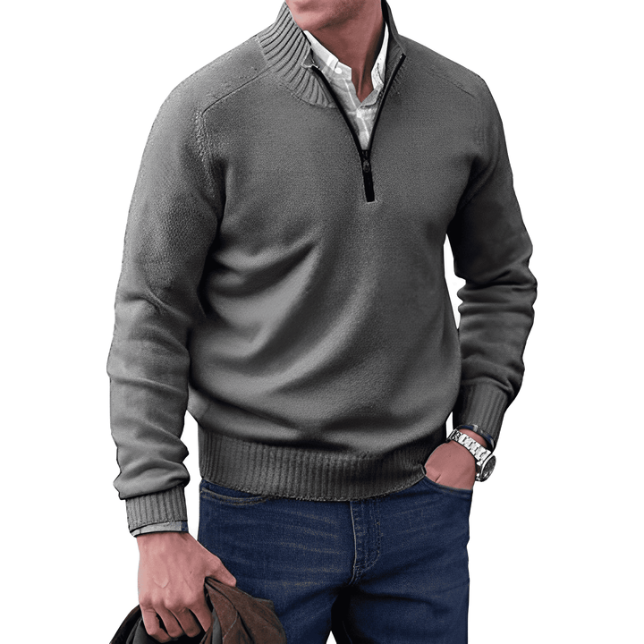 Luke™ - Polished Zip-Up Sweater