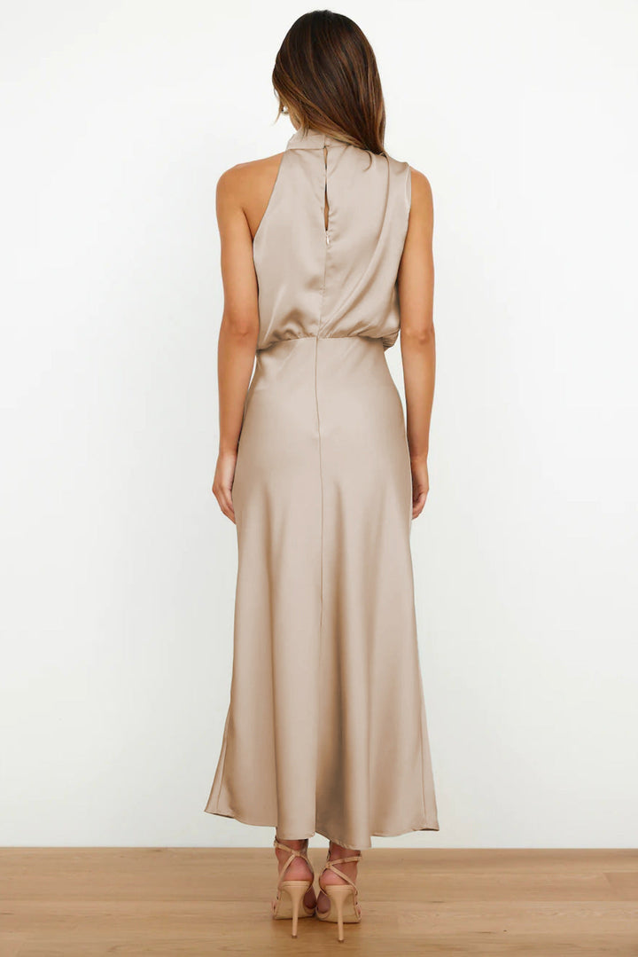 Rosa™ - Elegant Satin Evening Dress