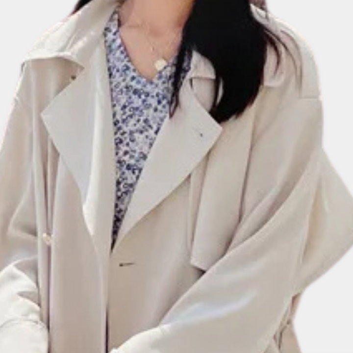 DALEYZA - Elegant Luxury Overcoat for Ladies