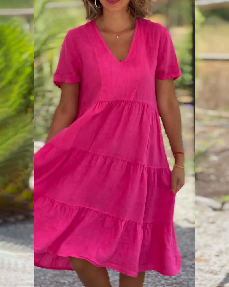 Elsie™ - Elegant Cotton Summer Dress