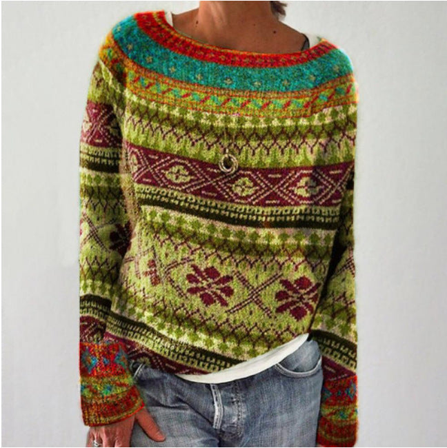 Gloria - Elegant retro jumper for women